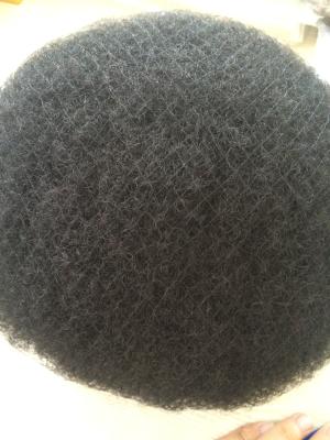 Toupee à cheveux noirs pour hommes