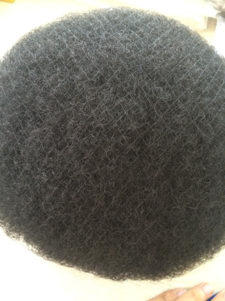 Toupee à cheveux noirs pour hommes