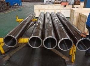 Hydraulic cylinder tubes with ID honing, roughness Max Ra 0.4 microns, tolerance H8