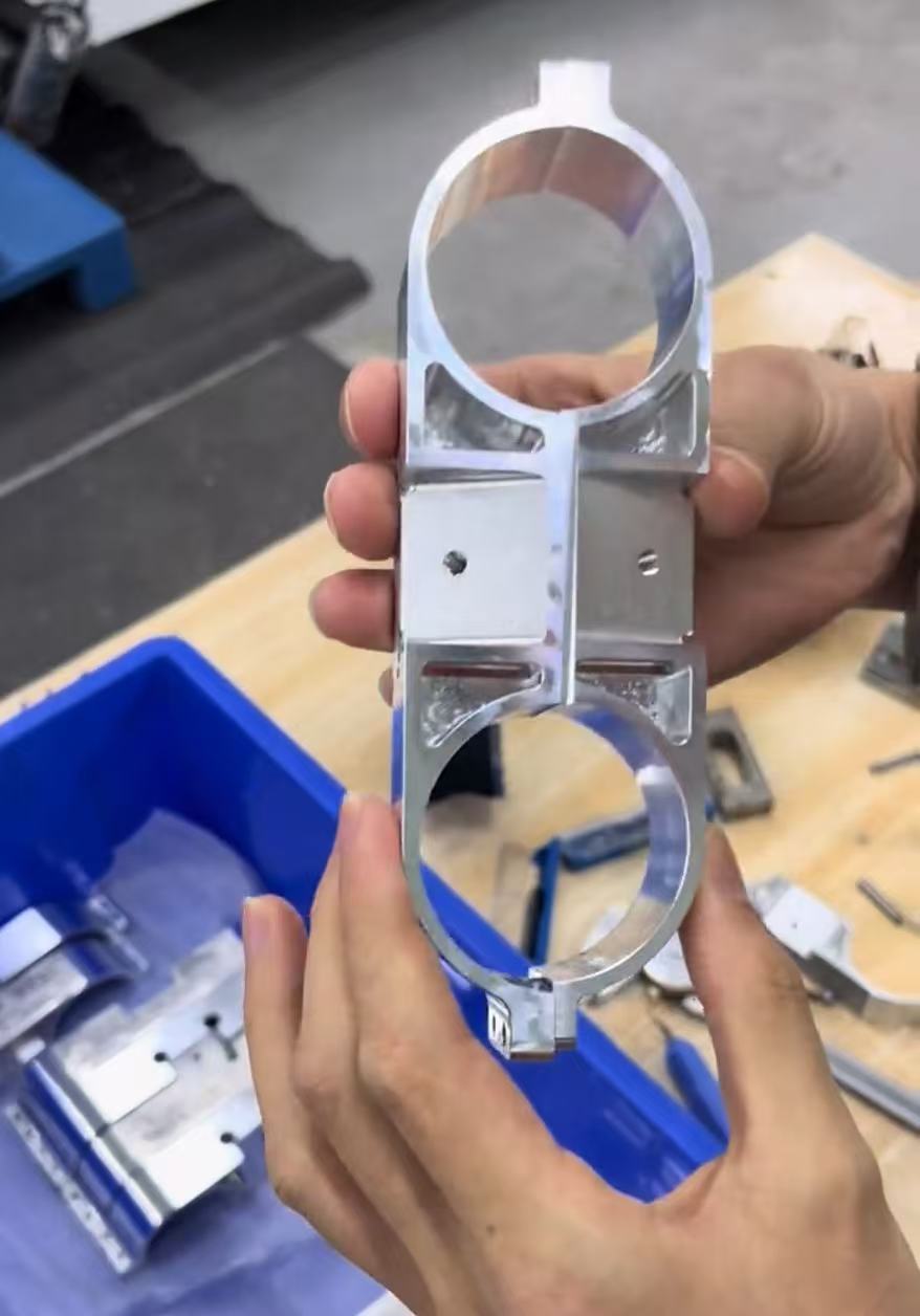 CNC precision machining of UAV structural components