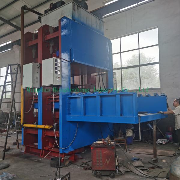 Frame Type Recycled Rubber Paver Tile Making Vulcanizing Press Machine 1500t