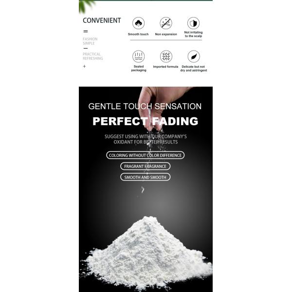 9 Levels Hair Bleaching Powder For Professional Hair Dye No Harmful To Hair