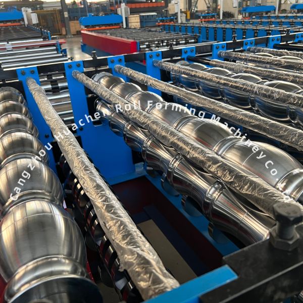 1250mm Width Galvanized Sheet Roll Forming Machine with 5.5kw Power for Tile Steel Making