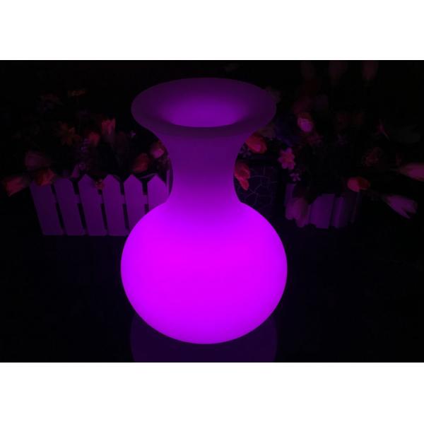 Перезаряжаемые цветочные горшки СИД вазы освещения для обслуживания, изменения 16 цветов