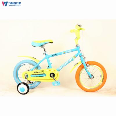 Custom Logo Accept Childrens Training Wheel Bikes 14 Inch Kids Bike OEM