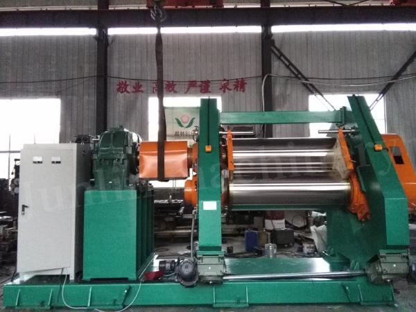 Calandre à 2 rouleaux pour le processus de fabrication du caoutchouc - Faible maintenance
