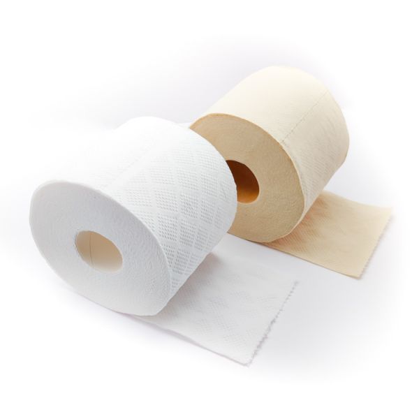 High quality custom logo printing Soft and Strong organic bamboo label toilet paper