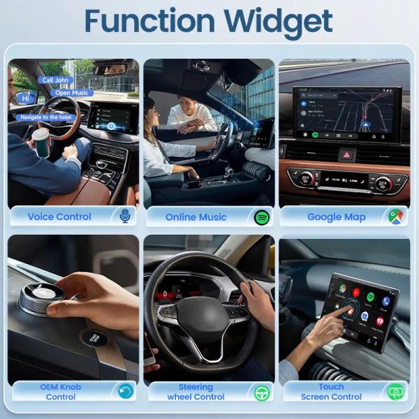 CPC200-A2A Wired To Wireless Android Auto Adapter Compatible 98% Car Models Carplay