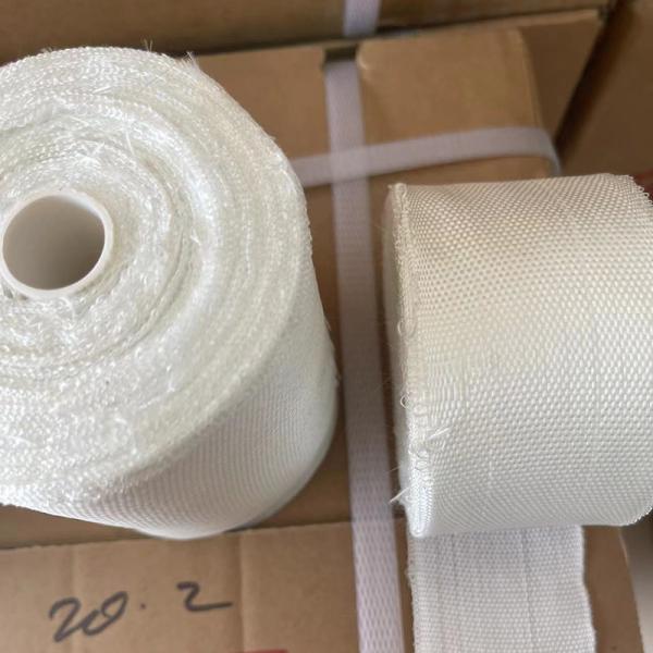 Silicone Adhesive Fiber Cloth Tape High Temperature Resistance