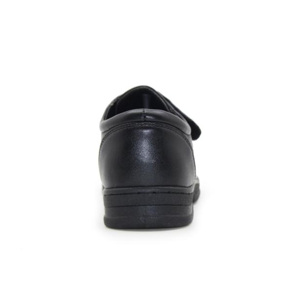 Customized Leather ODM Boys Velcro School Shoes Soft Fabric Deodorization