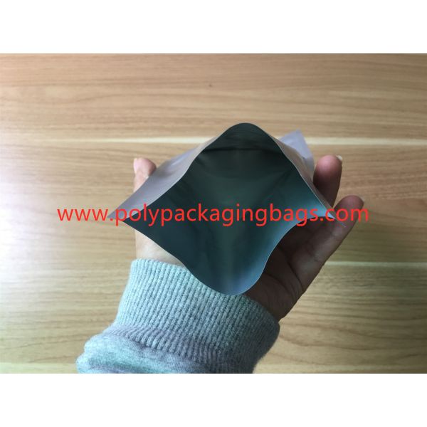 Bronzing White Aluminium Foil Bag For Vanilla ,  Seeds ,  Coffee And Powder