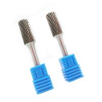 Controle restrito da extensão da tolerância de Burr Full Size do carboneto cilíndrico alto de prata da dureza
