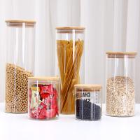 Muitos tamanhos diferentes de borosilicato de vidro frasco de armazenamento vazio parafuso fio de vidro frascos de vidro com tampa superior parafuso
