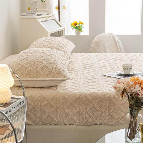 Стиральная машина для мытья зимнего постельного белья набор 100% бархатный защитник постельного матраса