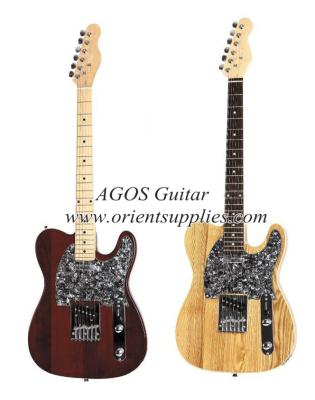 39" Electric Guitar -   "Fender Telecaster" style with pearl loid pickguard Solidwood body AG39-TL2
