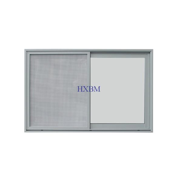 Подгонянное окно хорошей водоустойчивой алюминиевой рамки размера сползая стеклянное с двойным стеклом