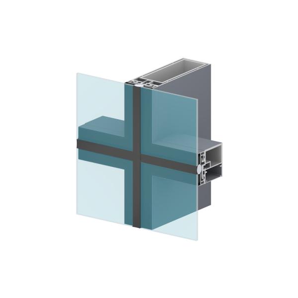 Толщина профиля 0.8-3.0мм ненесущей стены изоляции жары алюминиевая