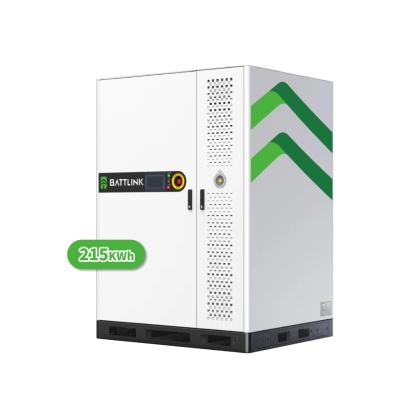 Commercial ESS Cabinet Energy Storage System 215Kwh Lithium Iron Phosphate LiFePO4