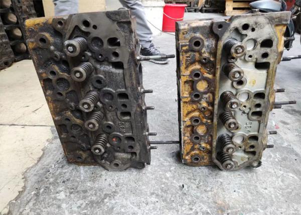 S6K Diesel Used Engine Heads Mitsubishi 3066 For Excavator CAT E320C E320D