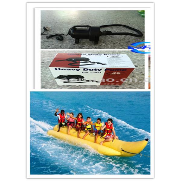 Fun Inflatable Pool Toys Singal Row Banana Boat Fly Fish For Surfing Games