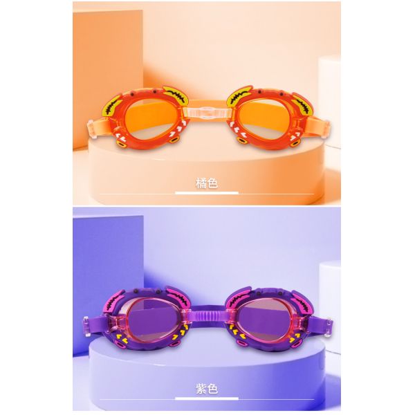Waterproof Youth Swimming Goggles Adjustable Nose Bridge Custom Swimming Goggles