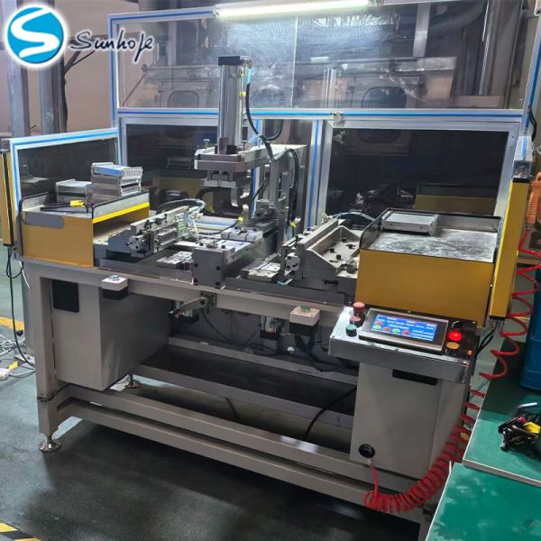 Semi Auto Radiator Core Assembly Machine Small Batch Customization High Accuracy