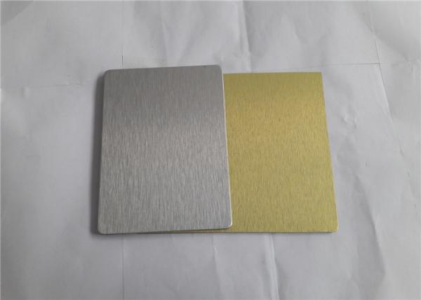 Advanced Electrostatic Spraying Painted Aluminum Sheets , Aluminium Panel Sheet Not Easy Contamination