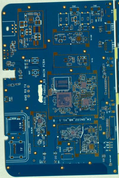 8 PWB high-density da espessura da camada 2.0mm para a aplicação móvel do carregador