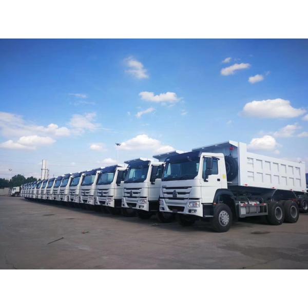 6 Tires Homan Tipper Truck 15 Tons Capacity  4x2 168hp Sinotruk Dump Truck