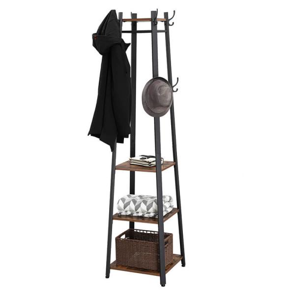 Hallway Coat Rack Stand for Sale, Coat Stand for Entryway, Industrial Coat Stand, LCR80X