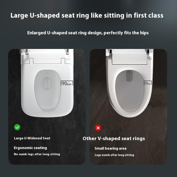 CUPC Certificate Ceramic Auto Flush One Piece Intelligent Bidet Toilets Bathroom Wc Electric Smart Intelligent Toilet