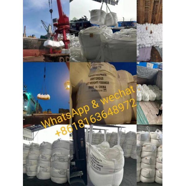 Textile Raw Materials Anhydrous Sodium Sulphate PH8 99%Min Non Toxic CAS 7757-82-6