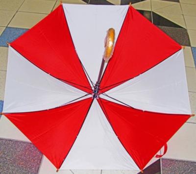 wooden handle umbrella with different size
