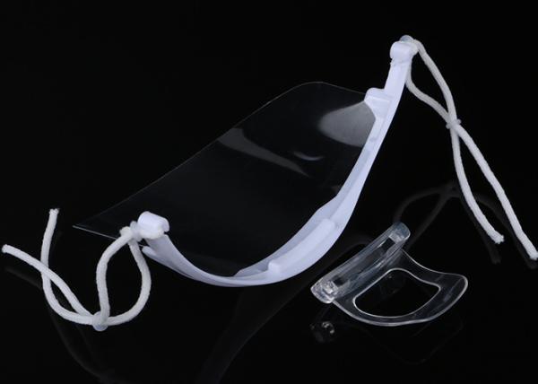 Transparent Sanitary Mouth Plastic Mask For Permanent Makeup