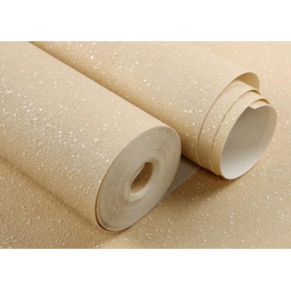 Anti - static Gold Modern Removable Wallpaper For Theatres , 5.3*100dm