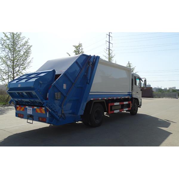Caminhão de 5 toneladas do compressor do desperdício da mão esquerda, caminhão da recolha de lixo 14m3