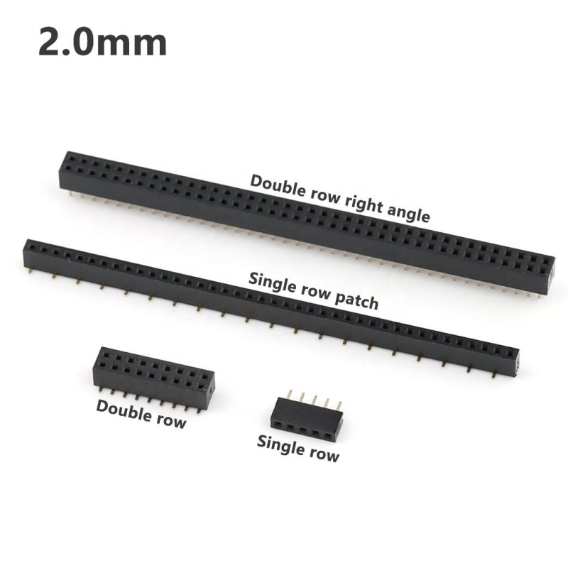2.0mm Pitch SMT 2*9Pin Double Rows Female Header Connector
