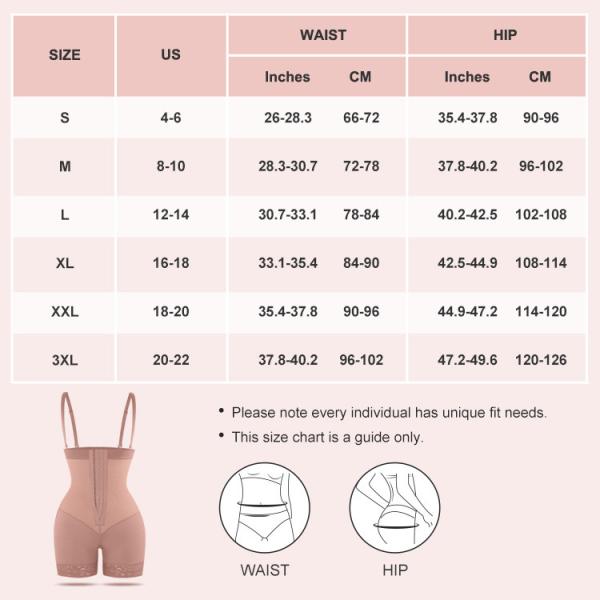 HEXIN Colombian Fajas Shapewear para Mulheres Alta cintura Controle de barriga Butt Lifter Pants