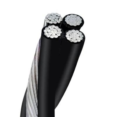 0.6/1kv 25mm 35mm 50mm 70mm 90mm PE Insulated Aluminum Conductor Overground Overhead Electric Cable