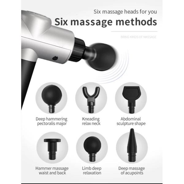 Оружие массажа 6 голов Handheld для ультракрасной физиотерапии