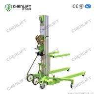 Portable Manual Material Lift with Swivel Locks Manually operated