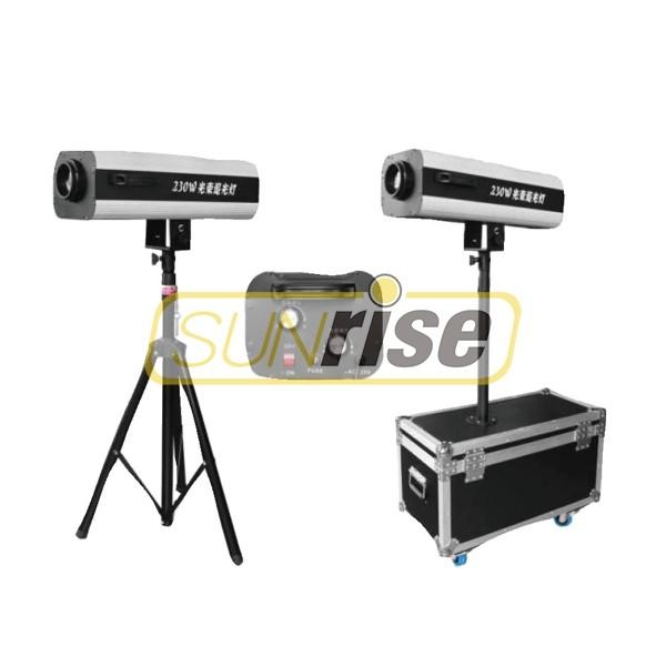 Mini Wedding Beam LED Follow Spot Light 5R 200W 4 Colors White Manual Focus
