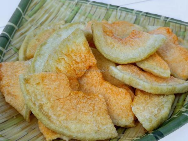 Não-não fritou nenhum aditivo que o pêssego amarelo saudável corta microplaquetas amarelas secadas naturais do pêssego do OEM