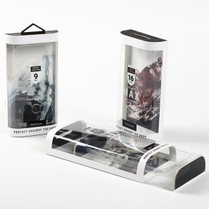 2020 Custom Mobile Accessories Packaging Pvc Plastic Clear Box with Color