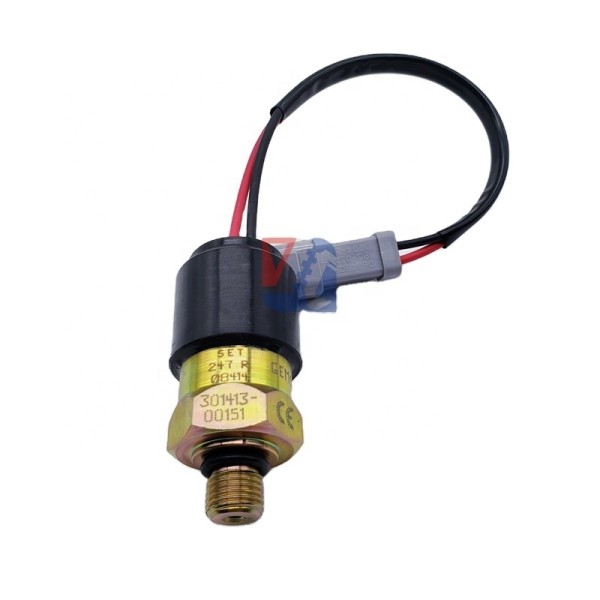 JUYULONG for Pressure Switch Sensor 301413-00151 for Doosan Excavator DX150
