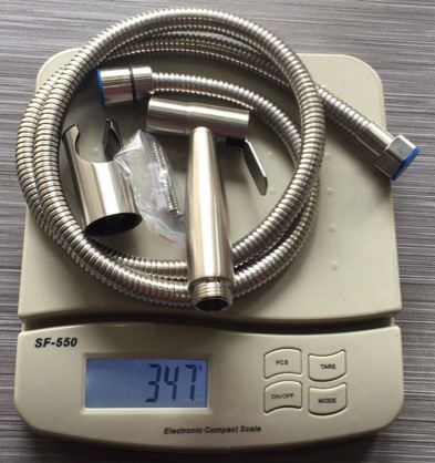 Versatile Hotel Function Shower SUS 304 Bathroom Shattaf Bidet Shower Head Hand Shower