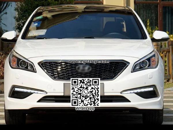 Hyundai Sonata i45 2015-2016 Car LED DRL day time running lights driving daylight