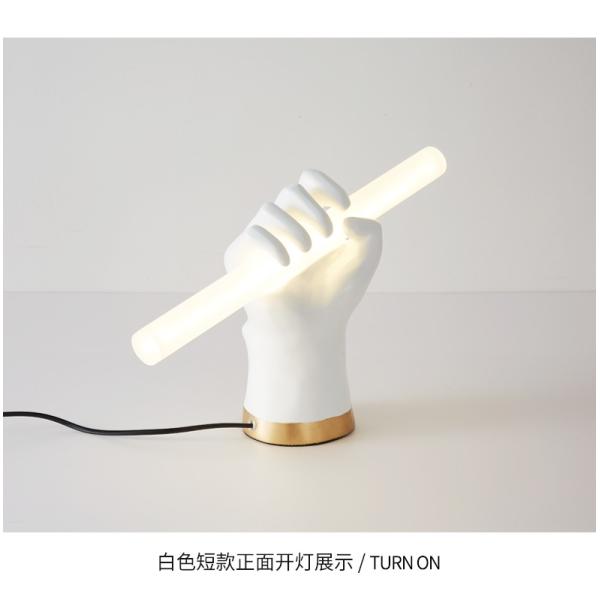 Modern Minimalist Wall Lighting Handshake Sculpture Bedroom Bedside Fist Hand Long Wall Light(WH-OR-249)