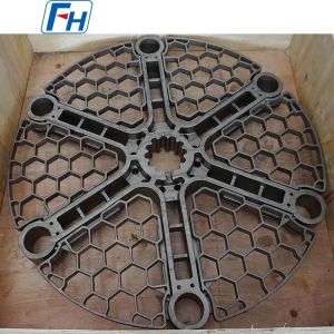 Prevent Furnace Bottom Collapse Reinforced 2.4879 Pit Furnace Base Tray For Extreme Conditions