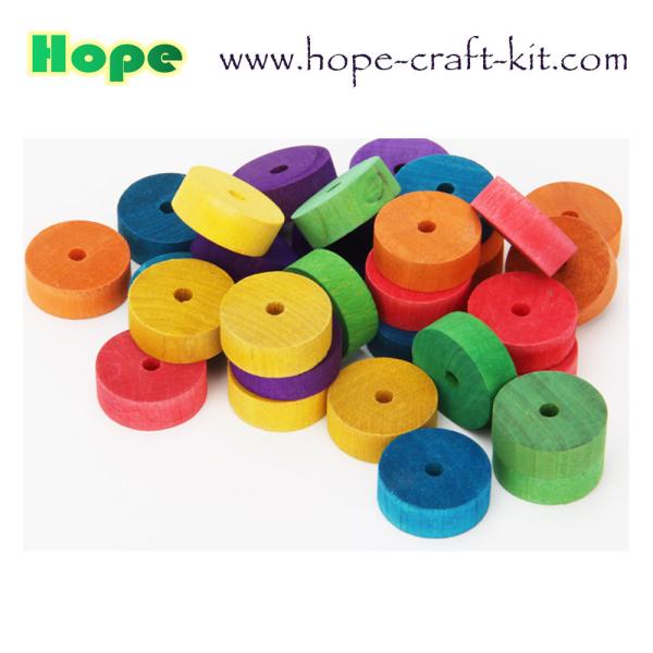 Natural color multi-colored wooden suare cubes blocks for children DIY craft work creative hobbies KIDS STEM INNOVATION